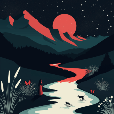 Magical River Evening