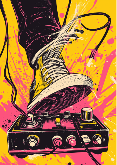 Psychedelic Concert Poster
