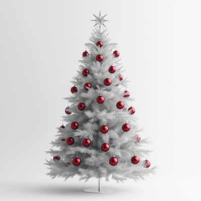 Silver Christmas Tree