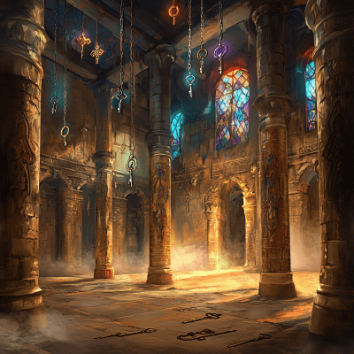 Dungeon Temple Room