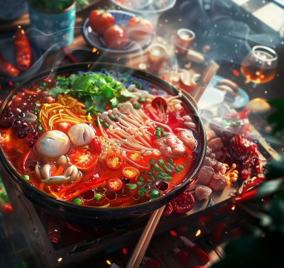 Spicy Hot Pot Love