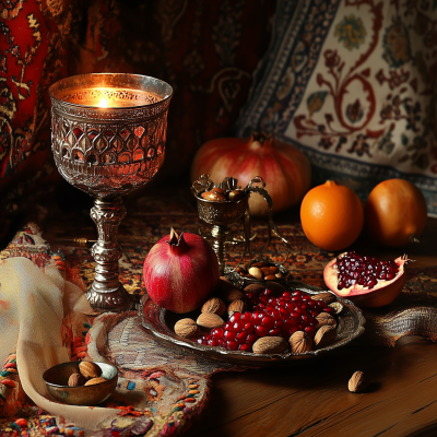 Persian Style Yalda Scene