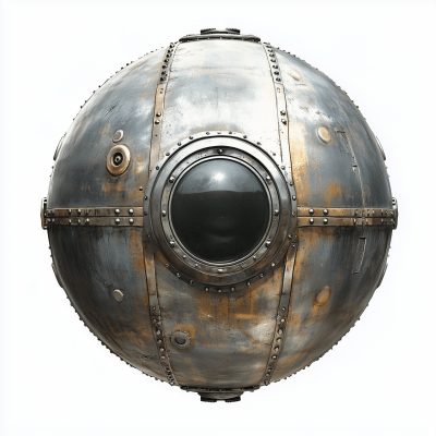 Spherical Steel Submarine