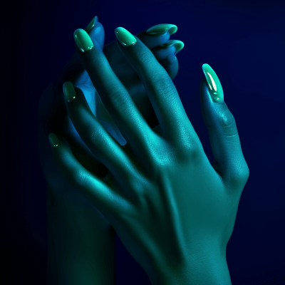 Elegant Manicure Portrait