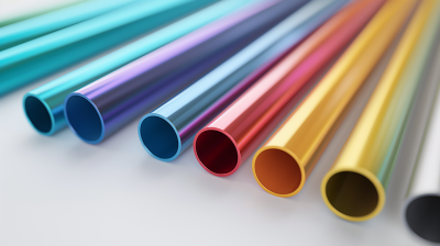 Colored Aluminum Tubes