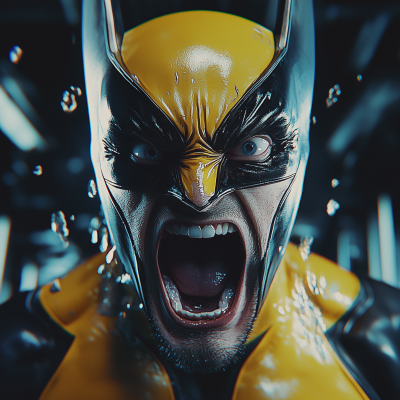 Angry Wolverine CGI