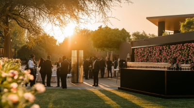 Elegant Cocktail Event in Botswana