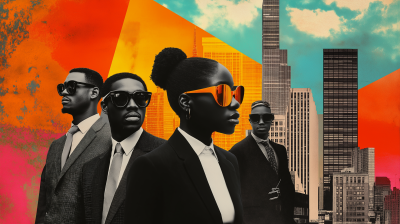 Afrofuturistic Business Collage