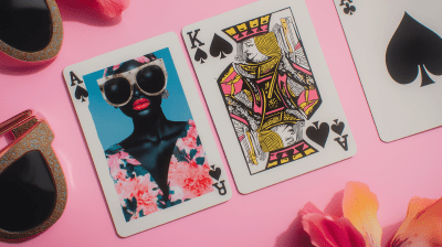 Trendy Card Pack Arrangement