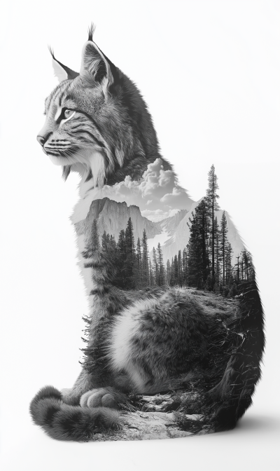 Bobcat in Yellowstone