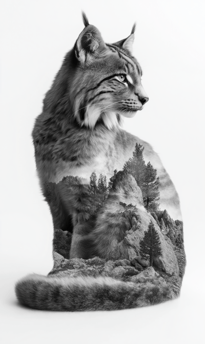 Bobcat in Yellowstone