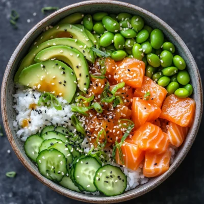 Vibrant Poke Bowl