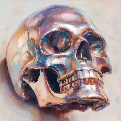 Cyborg Skull