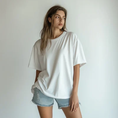 Casual Oversize T-Shirt Look