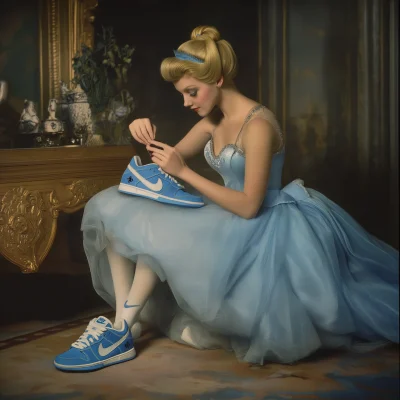 Cinderella’s New Sneakers