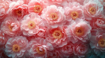 Sea of Peonies