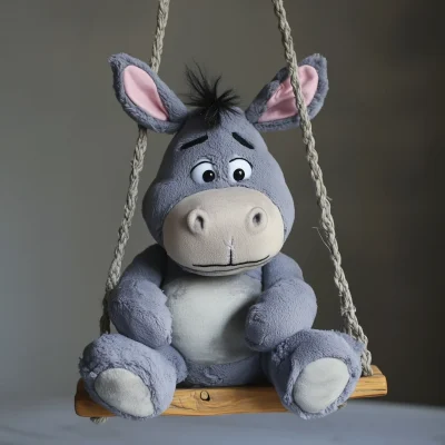 Eeyore on a Swing