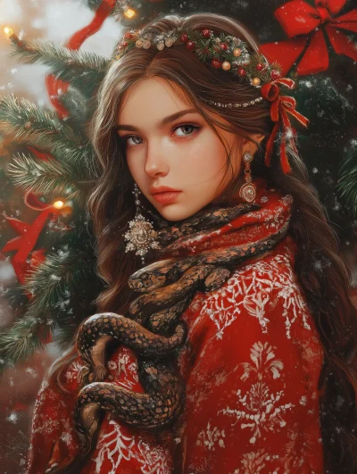 New Year Fantasy Portrait