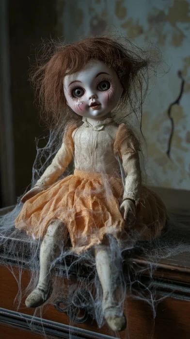 Creepy Antique Doll