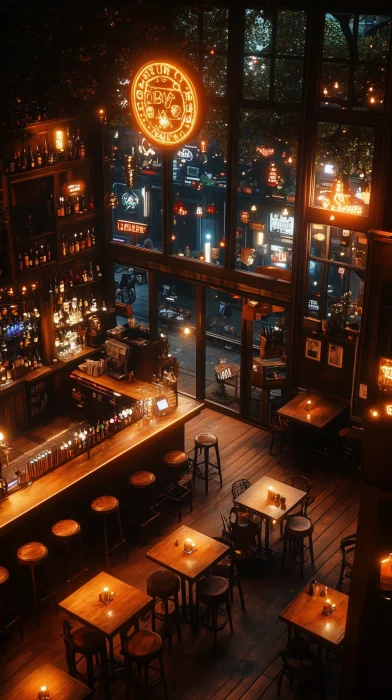 Cozy Bar Interior