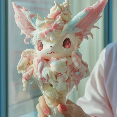 Sylveon Ice Cream Delight