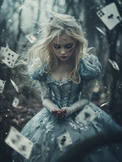 Alice in the Frozen Forest