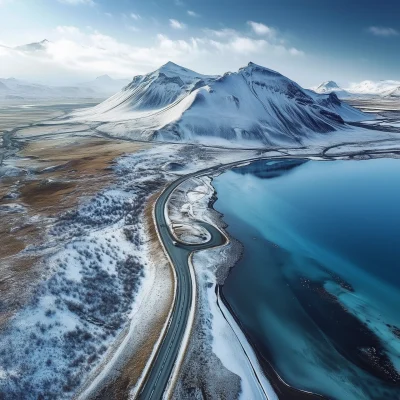 Beautiful Iceland Landscape