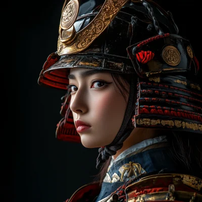 Japanese Female Samurai Warrior