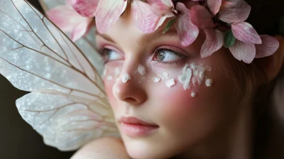 Petals and Wings: A Fairy’s Springtime Makeup Story