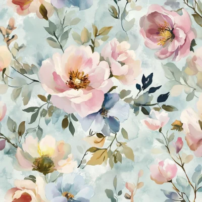 Pastel Floral Pattern