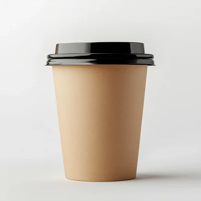 Minimalist Takeaway Coffee Cup