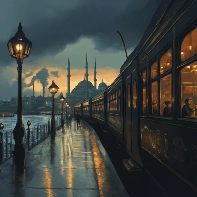 1920s Train to Istanbul