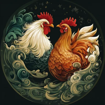 Rooster and Hen Irish Whiskey