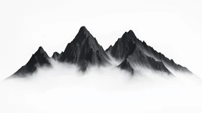 Minimalistic Mountains