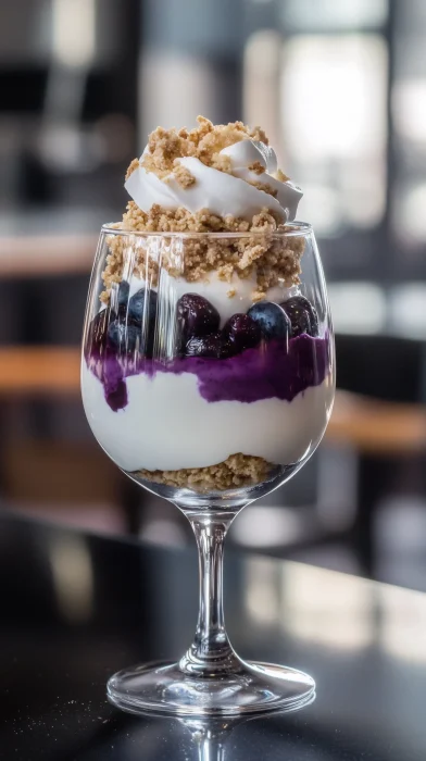 Layered Blueberry Dessert