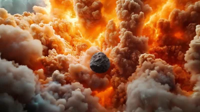 Asteroid Impact on Earth