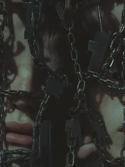 Young Male Model with Keys and Chains