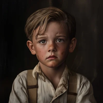 Childhood Portrait of Philo Farnsworth