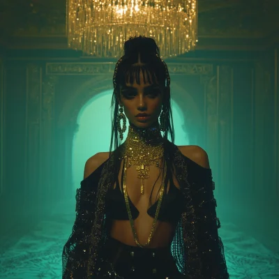 Cyberpunk Cleopatra