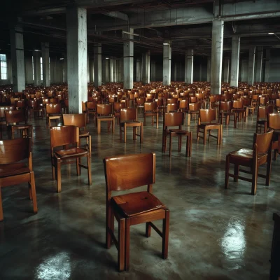 Floating Chairs Installation