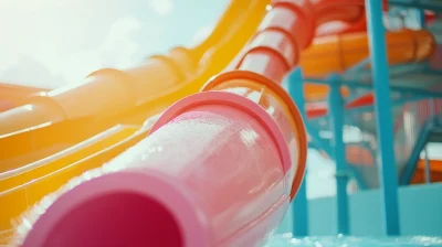 Vibrant Water Slide