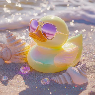 Pastel Yellow Rubber Duck