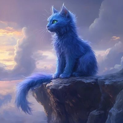 Mystical Twilight Cat