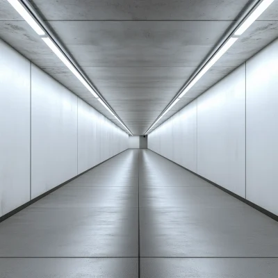 Empty Underground Passage