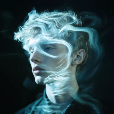 Waveform Portrait of Troye Sivan