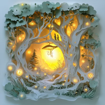 Enchanted Forest Lightbox