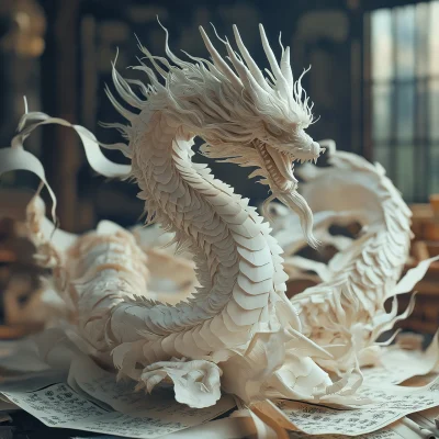 Paper Dragon Emerges