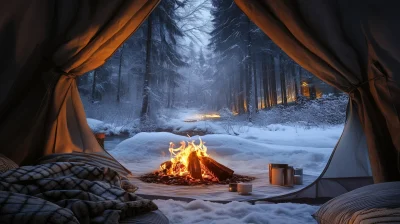 Cozy Tent Interior