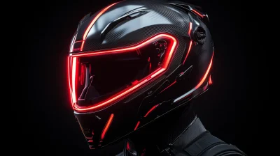 Futuristic Ruroc Helmet