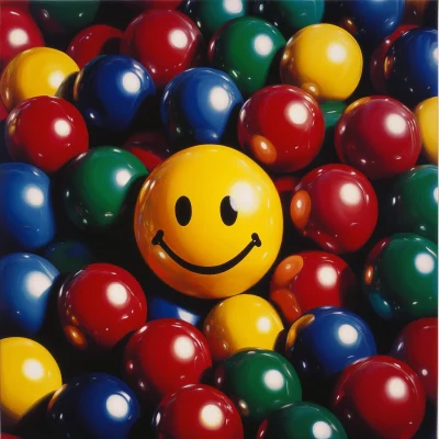 Colorful Billiard Balls